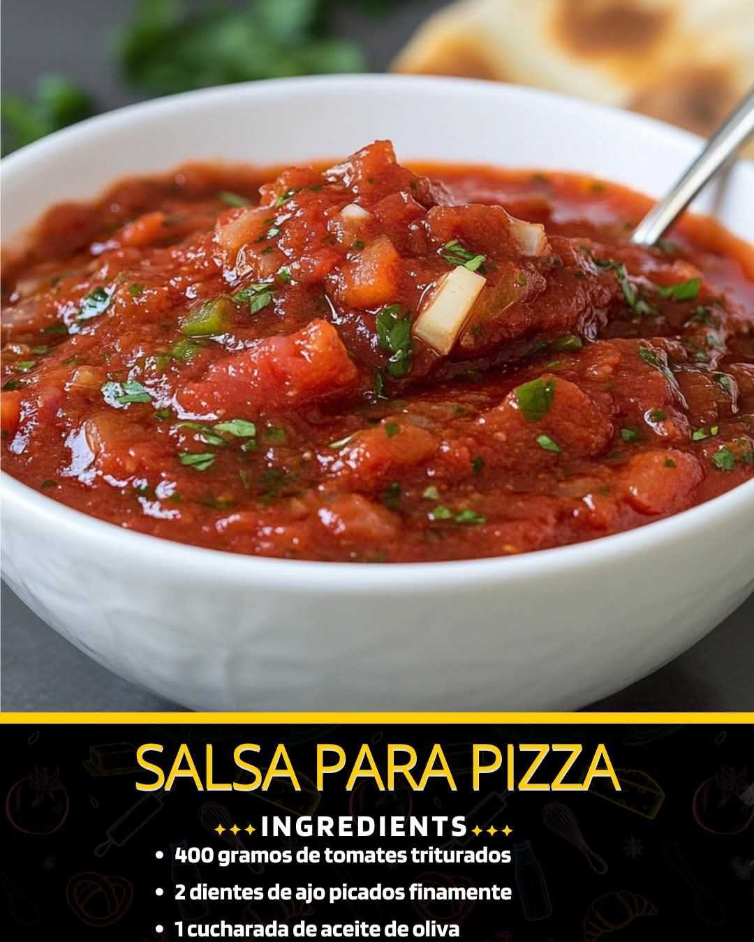 SALSA PARA PIZZA