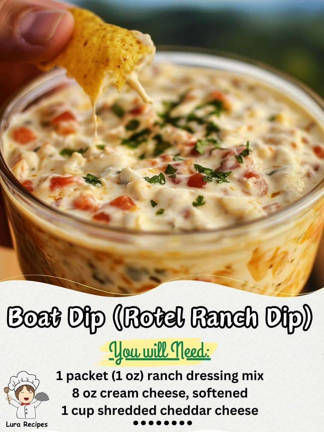 Boat Dip (Rotel Ranch Dip) –