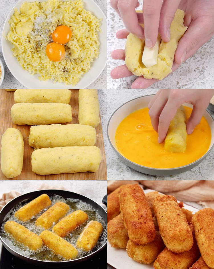 Kartoffel-Käse-Bällchen