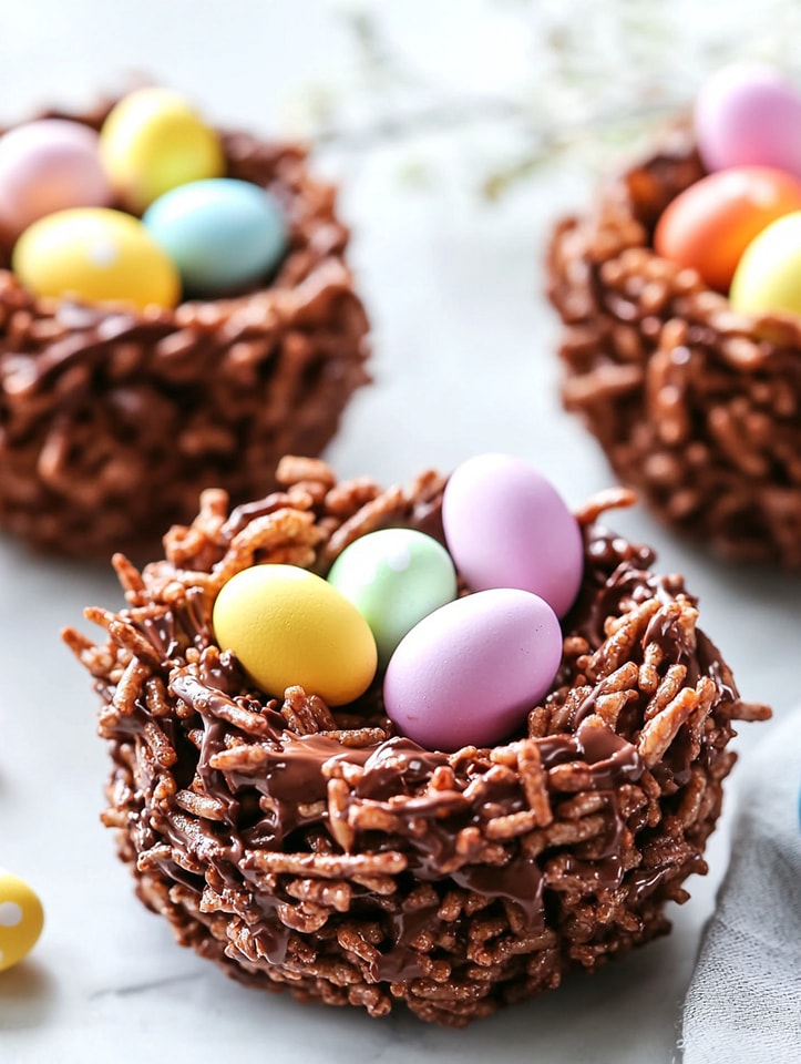 Coconut Chocolate Bird Nests