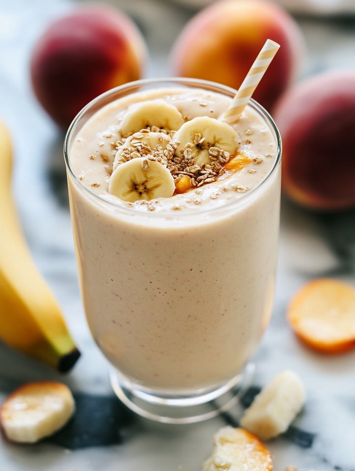 Banana Peach Smoothie Recipe