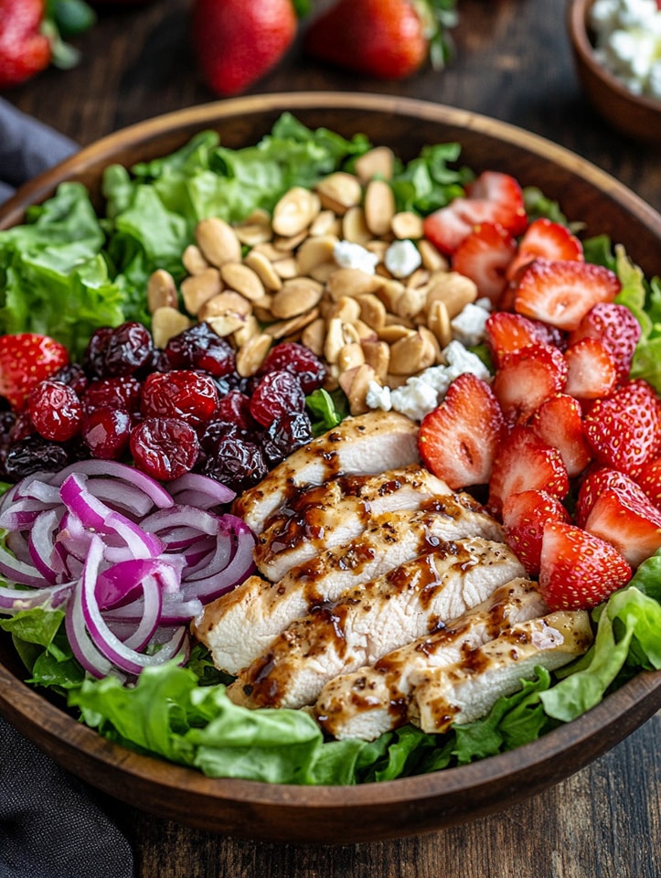 Quick & Fresh Strawberry Chicken Salad