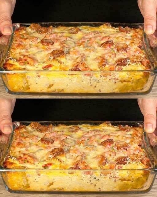 An Italian grandma shared this traditional recipe with me! The tastiest dinner ever!