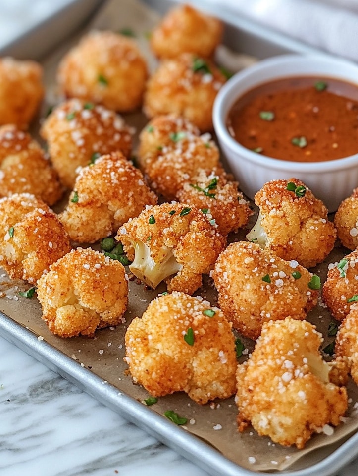 Crispy Roasted Cauliflower