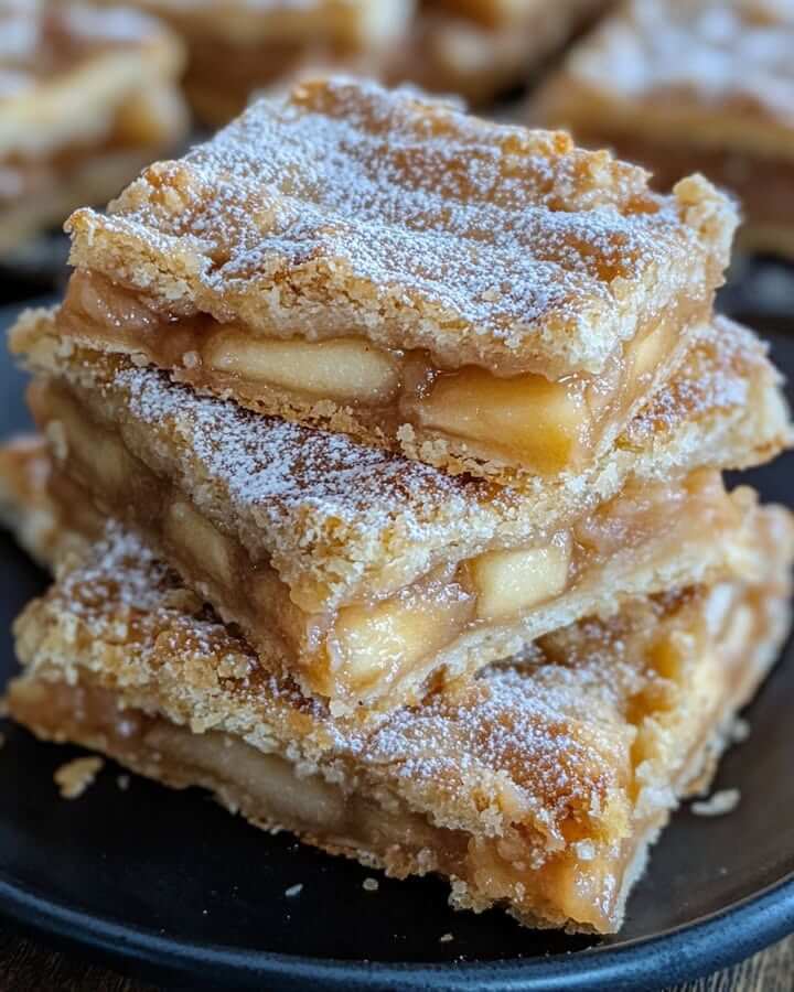 Flaky Apple Pie Bars