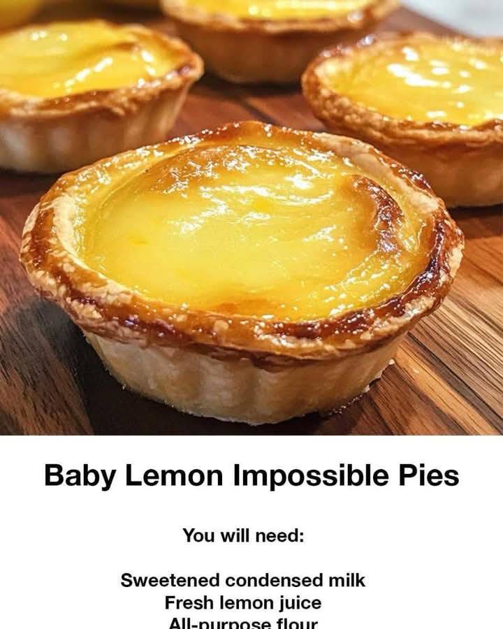 Baby Lemon Impossible Pies: A Delightful Twist on a Classic Dessert