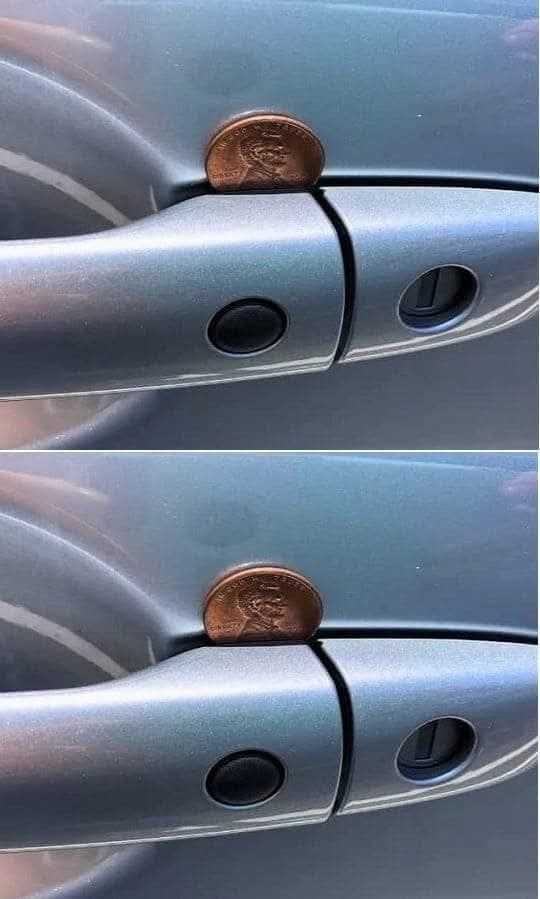 What It Means If You See a Penny in Your Car Door Handle