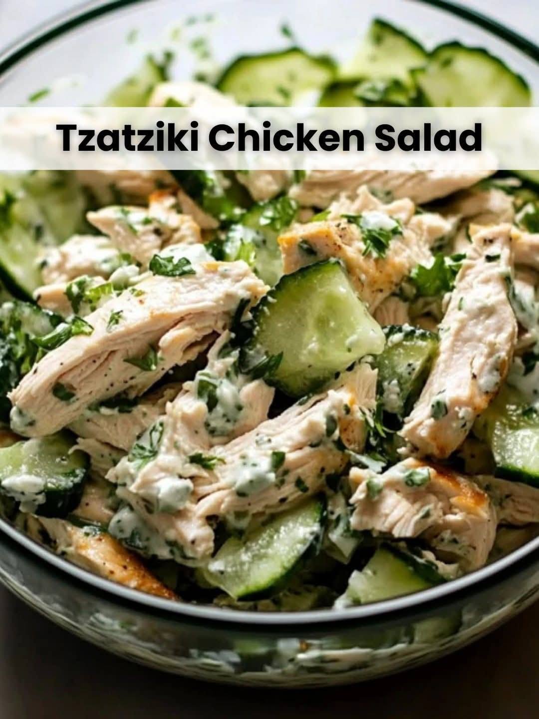 Tzatziki Chicken Salad