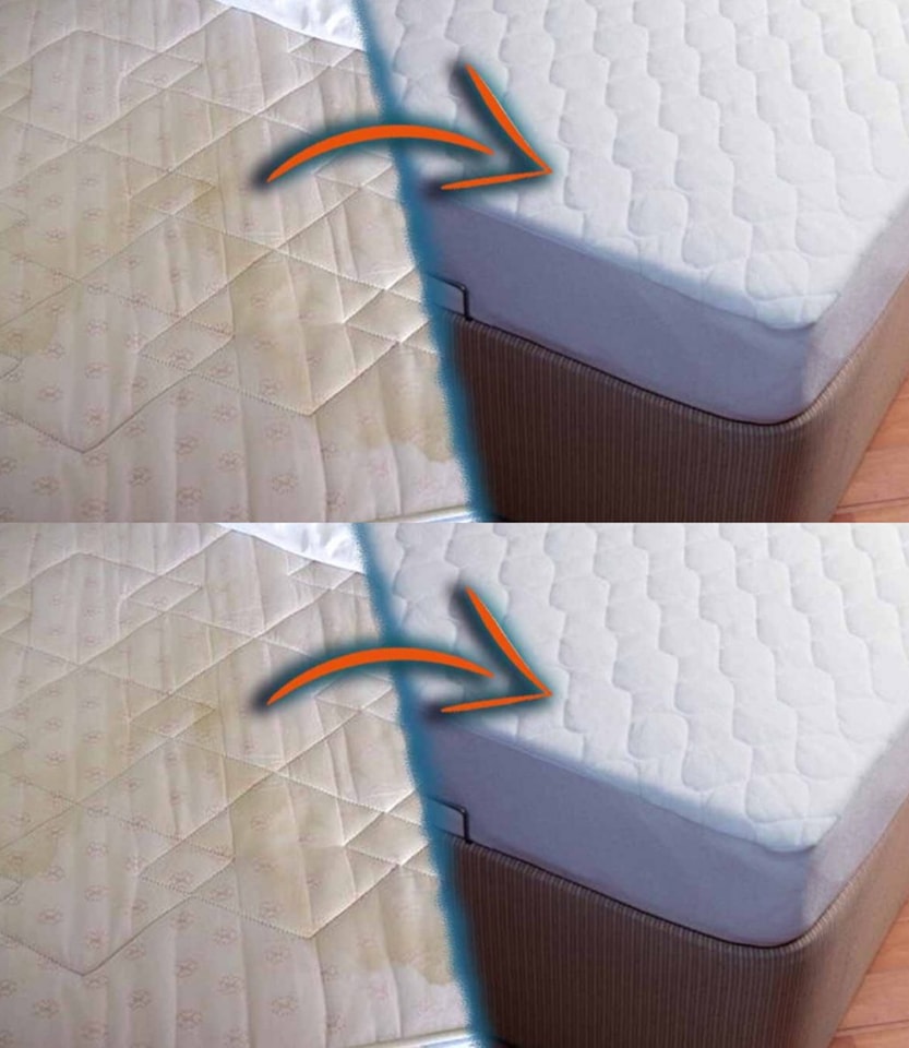 Yellowed mattress, here’s how to brighten it up. Interesting tips that will change your life