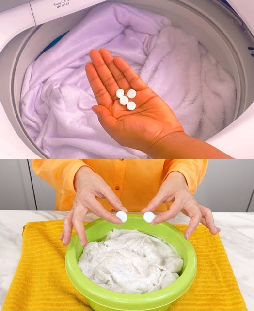 Put it in the washing machine if you want immaculate whites: goodbye to stains on your clothes