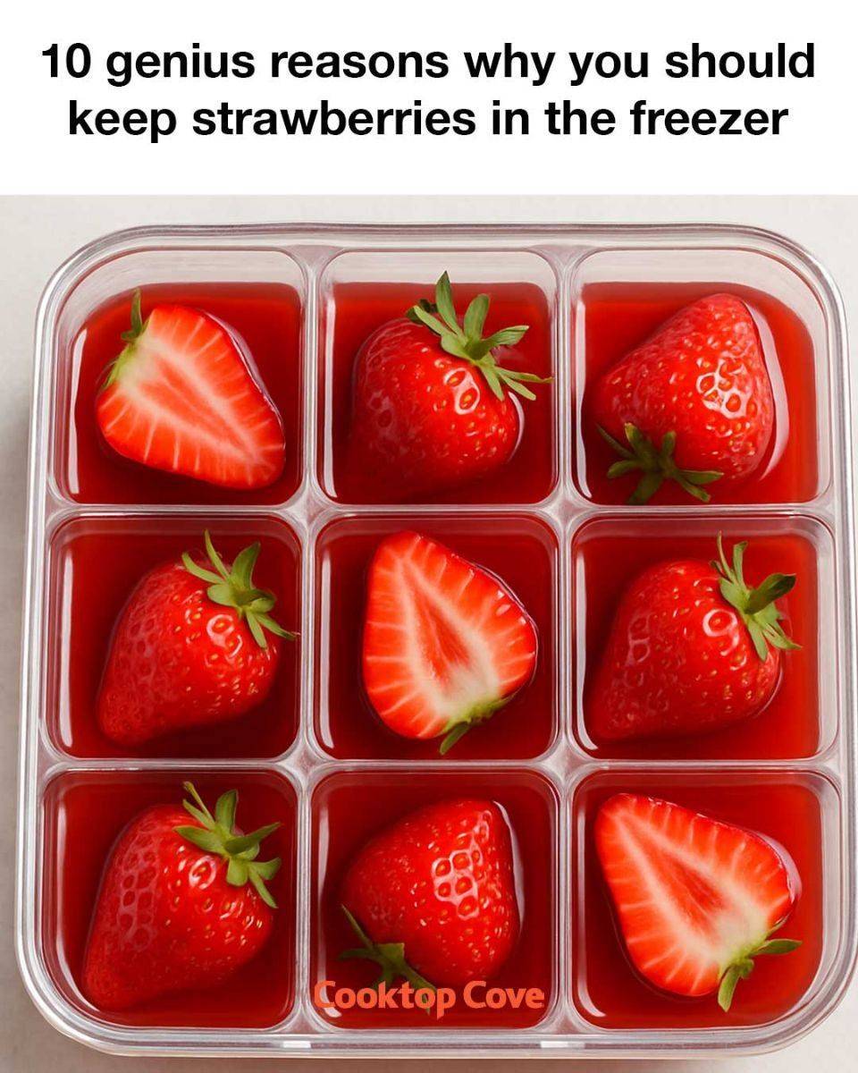 10 genius reasons why you should keep strawberries in the freezer