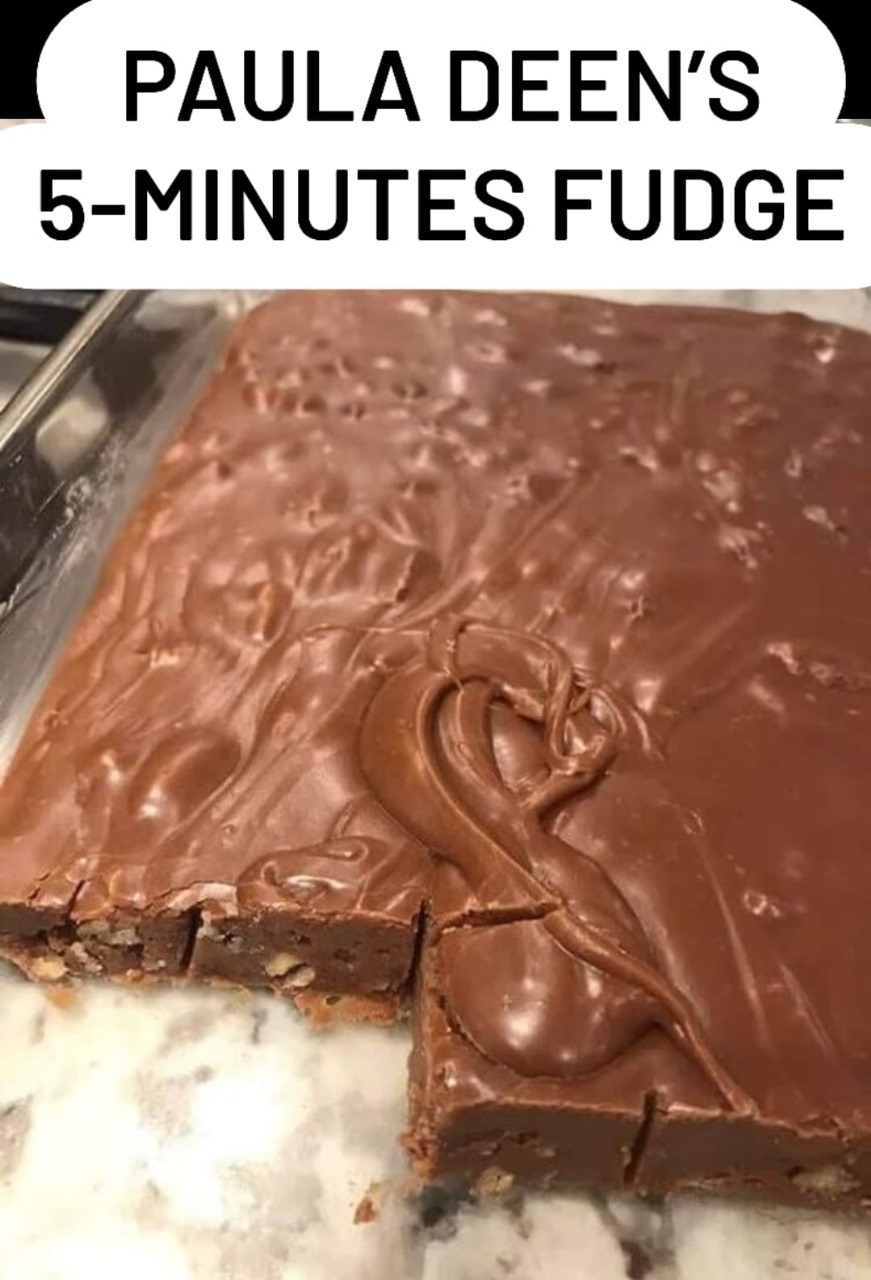 Paula Deen’s 5-Minute Fudge: A Deliciously Dramatic Dessert