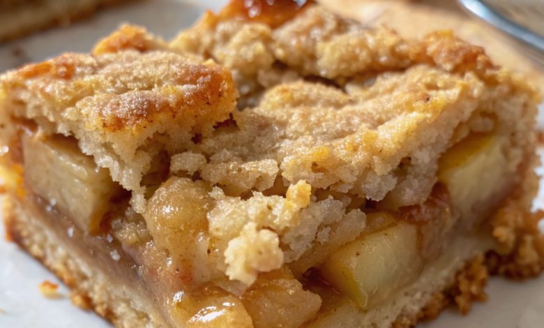 Grandma’s Apple Crumb Bars