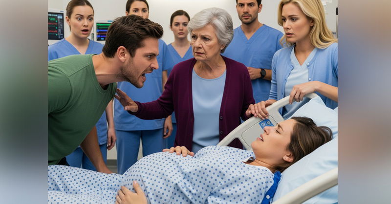 When I was pregnant with twins, I begged my husband to take me to the hospital. But his mother blocked the doorway and said, “Take us to the mall first.”