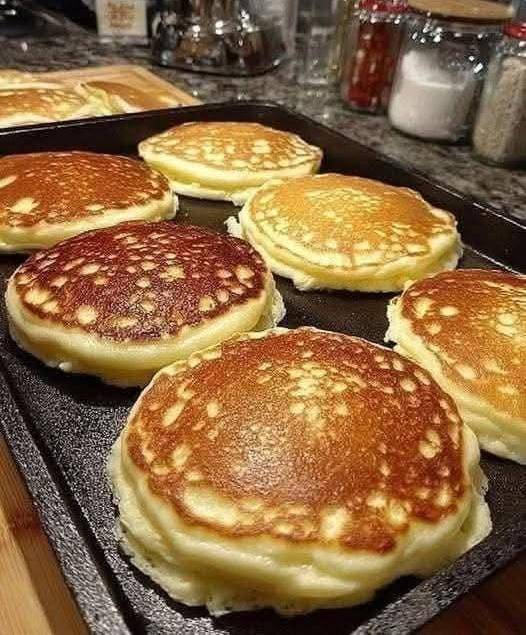 Recipe for fluffy Japanese pancakes