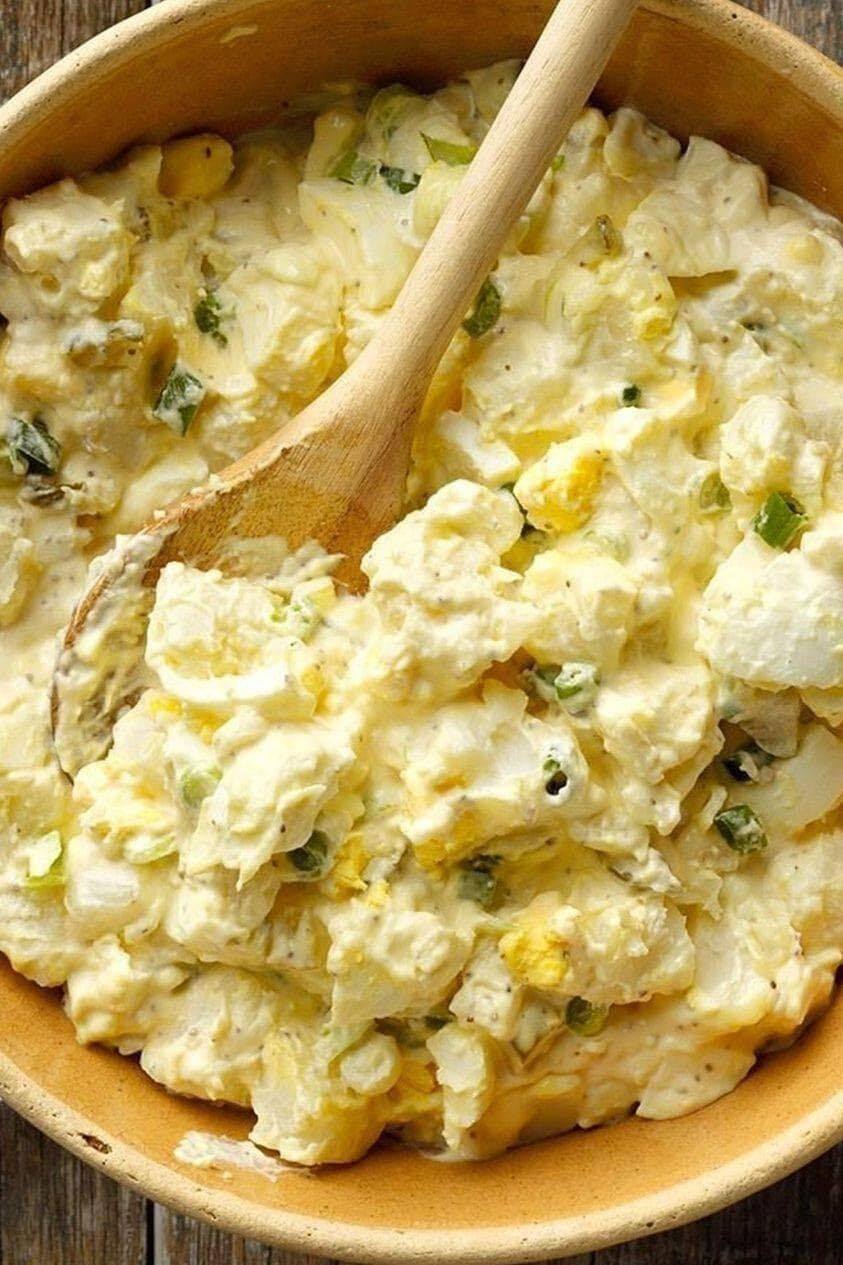 It’s basically the recipe my mother taught me ages ago. Whenever we went to gatherings, she was always asked to make the potato salad