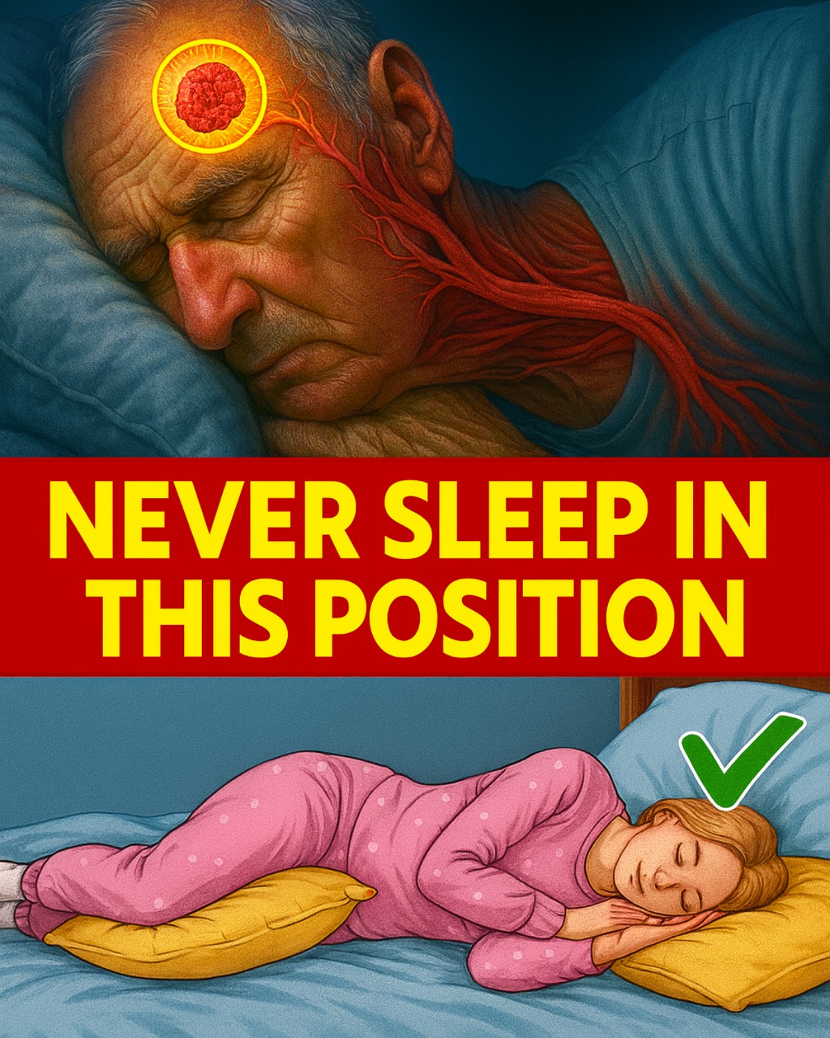 Seniors: This Sleeping Position Raises Your Stroke Risk