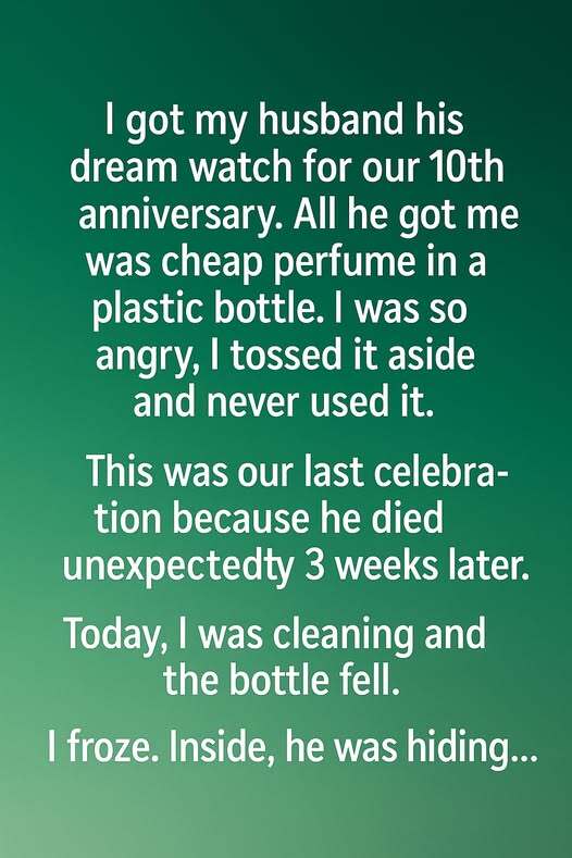 The Cheap Perfume I Threw Away Hid a Secret That Changed Everything!