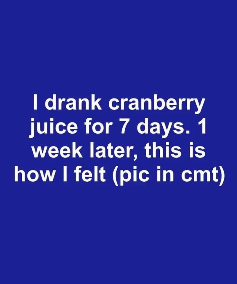 I Drank Cranberry Juice Every Day for a Week — Here’s What Happened to My Body