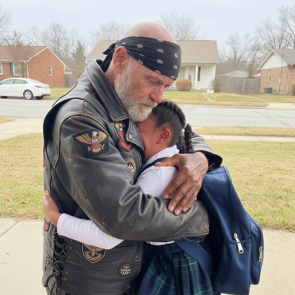 The Little Girl Who Calls Me Dad Isn’t Mine — But I Walk Her to School Every Morning Because Love Made Us Family