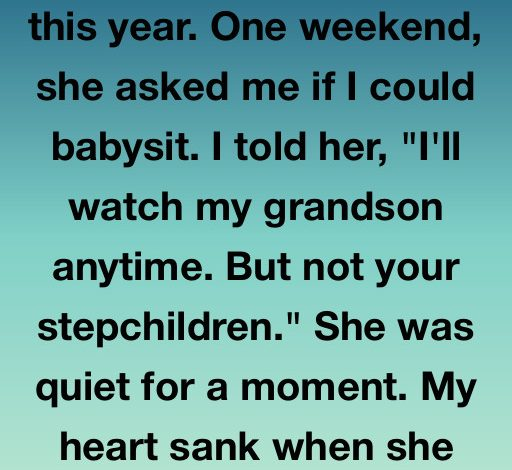 It’s all or nothing: either you babysit every one, or you don’t babysit at all.