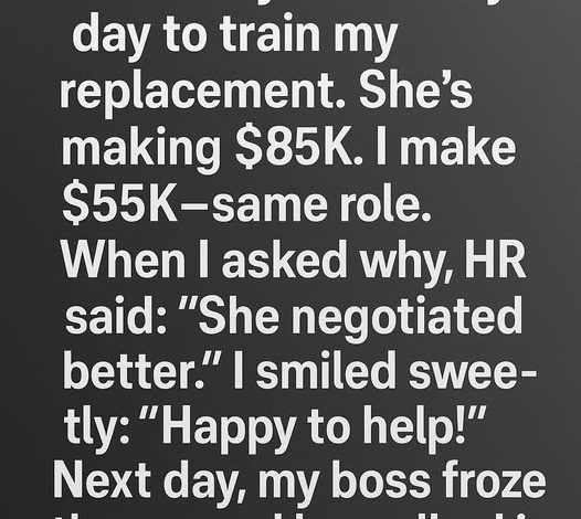 “I Was Asked to Train My Higher-Paid Replacement—So I Ended Up Teaching My Boss an Unexpected Lesson”