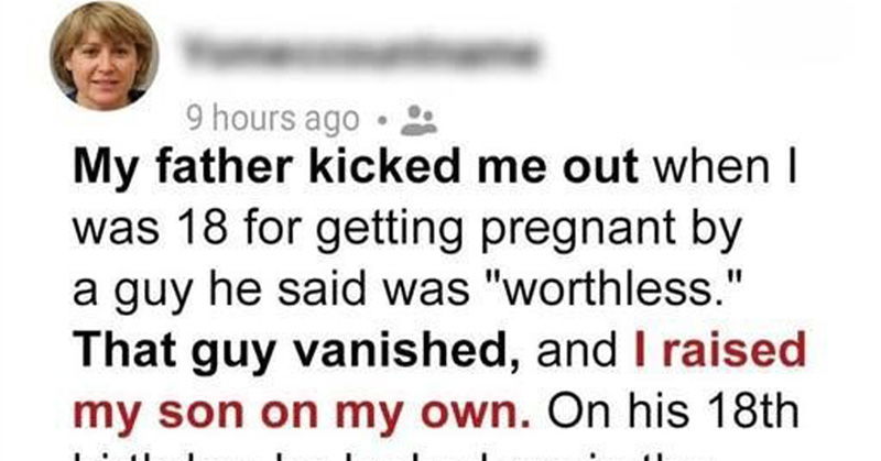 My Father Kicked Me Out at 17, Decades Later, My Son Showed Up at His Door With the Words He Deserved to Hear!