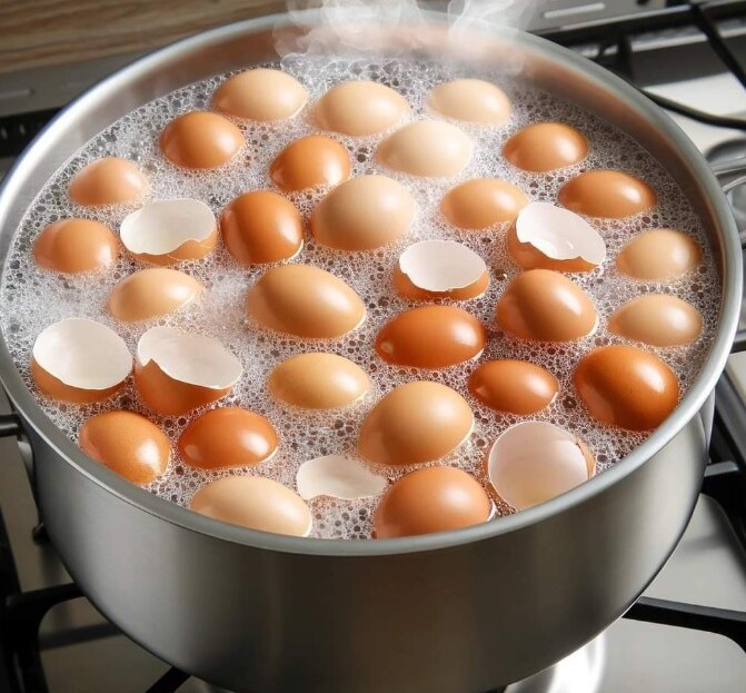 Stop throwing them away. Boil eggshells and say goodbye to… Show more