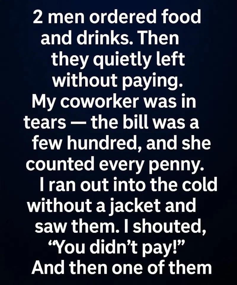 They Walked Out Without Paying But What Happened Next Revealed the Power of Kindness