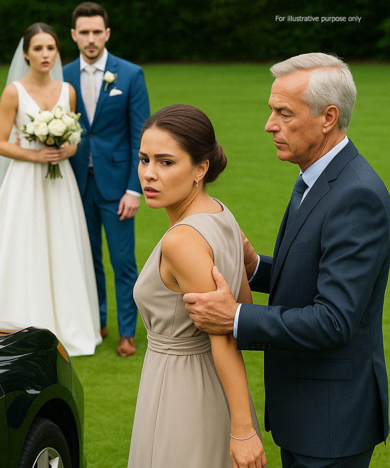 The Wedding Felt Like a Fairytale — Until Dad Grabbed My Hand and Whispered, “Get in the Car, Now”