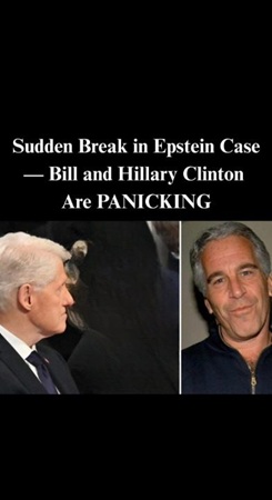 Major New Development in Epstein Case — The Clintons Are Said to Be Terrified
