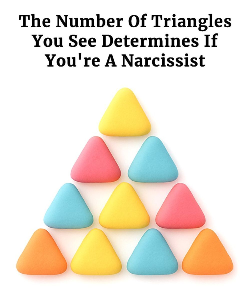 What the Number of Triangles You See Reveals About Your Personality and Perception