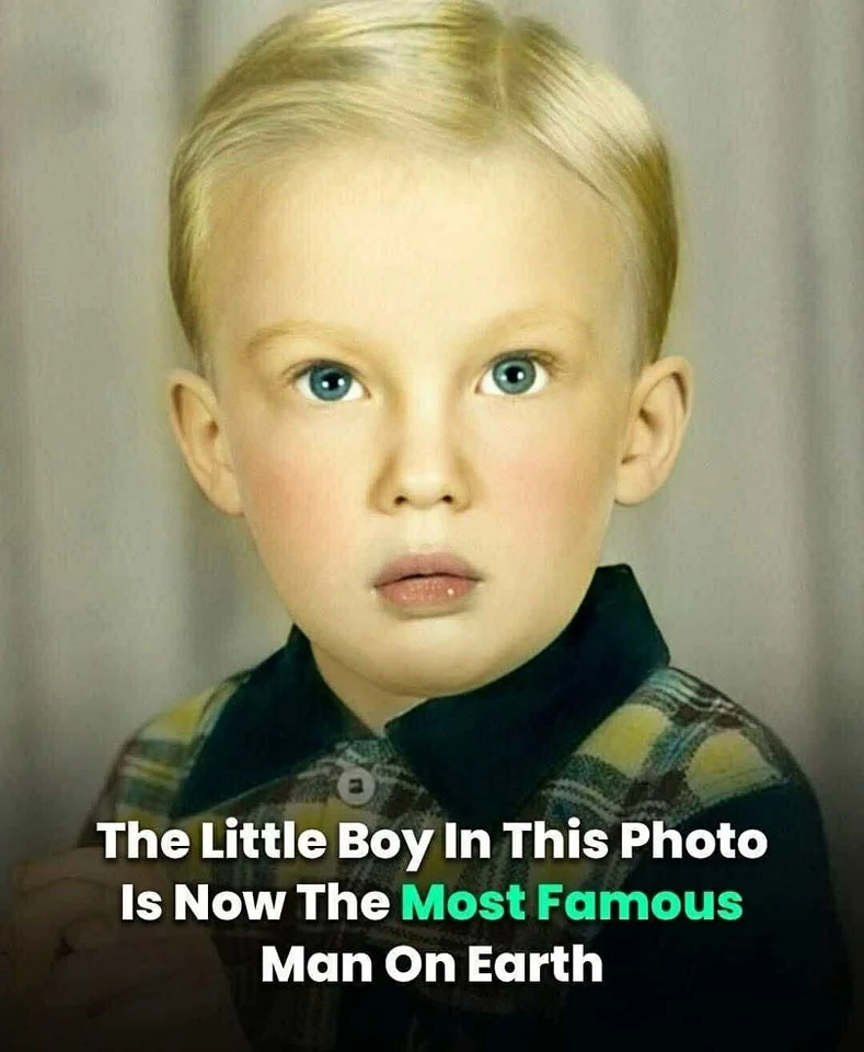 📸 The Photograph of a Little Boy Who Became One of the Most Recognizable Men Today