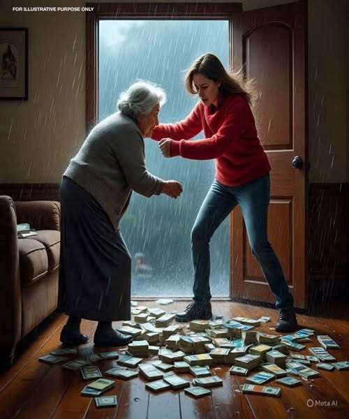 but she never read the name on the tickeet.