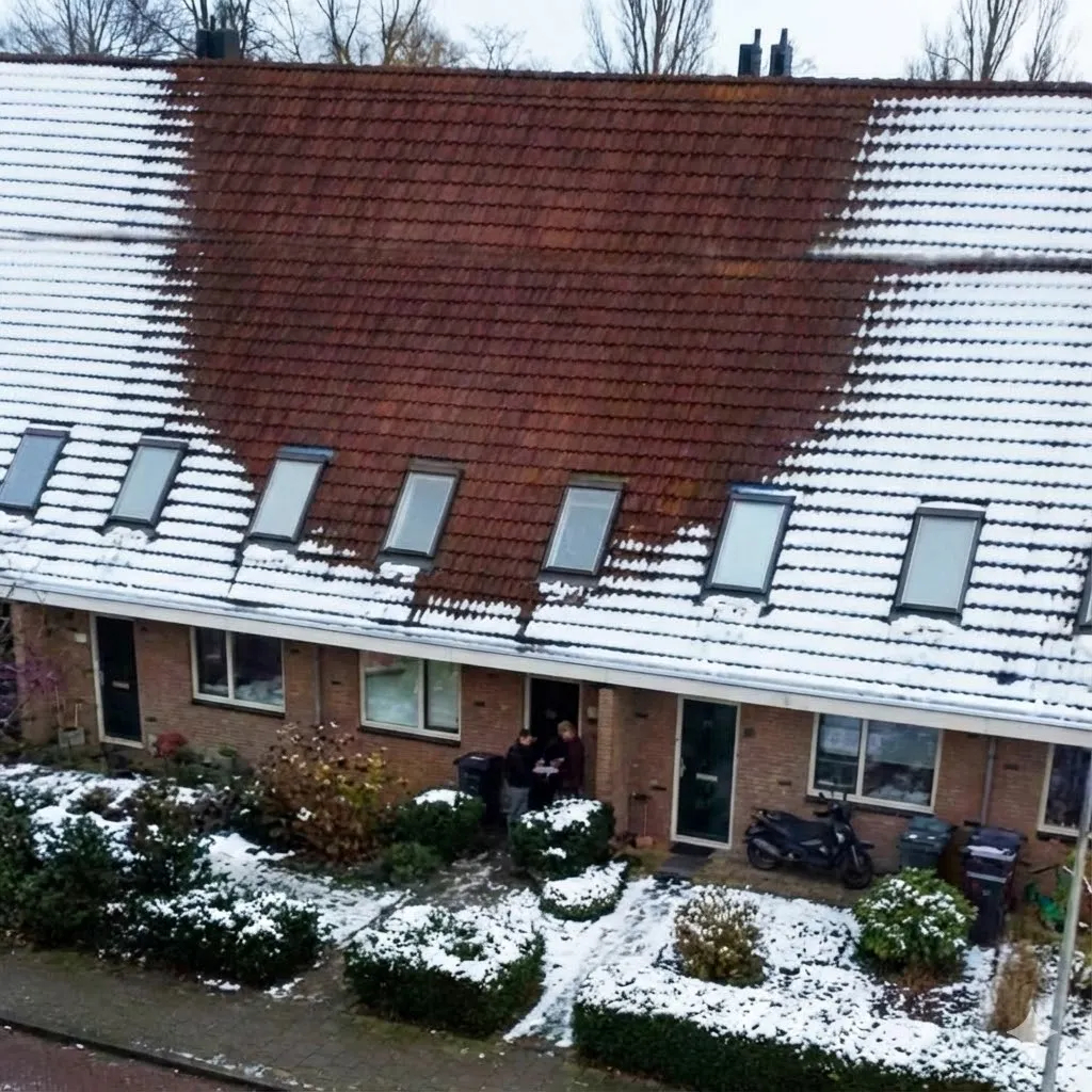 A Snow-Free House and the Curious Reason Behind It