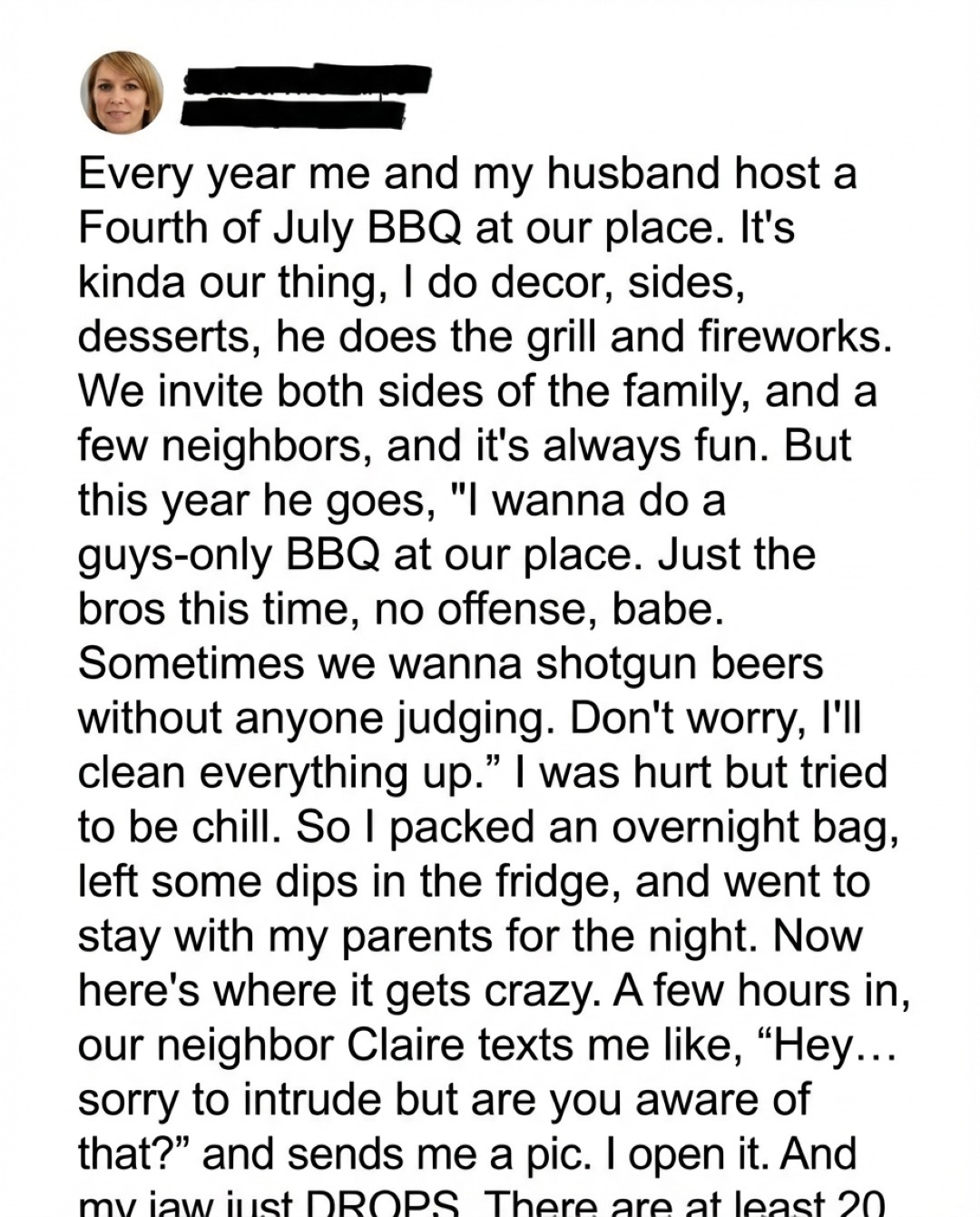 When a Holiday Tradition Changed, It Led to an Honest Conversation