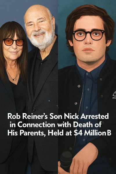 Rob Reiners Son Nick Arrested in Connection with Deaths of His Parents, Held on  Million Bail!