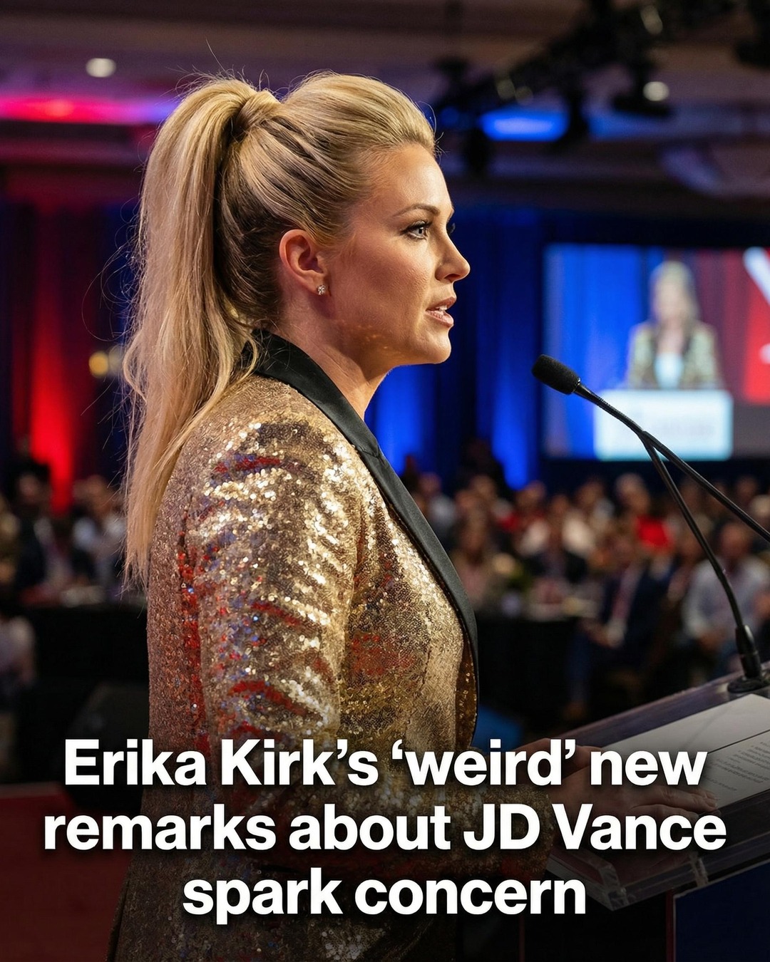 Erika Kirk Recent Comments About JD Vance Draw Public Attention!