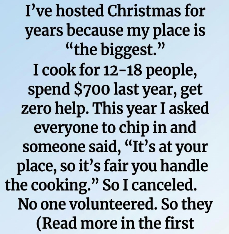 Why I Finally Stopped Hosting Christmas After Years of Doing It Alone!