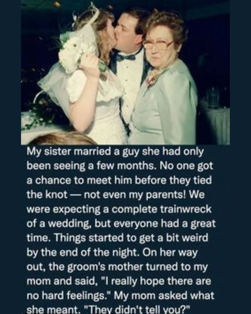 My Sister Married A Total Stranger—Then His Mom Dropped A Bomb At The Reception