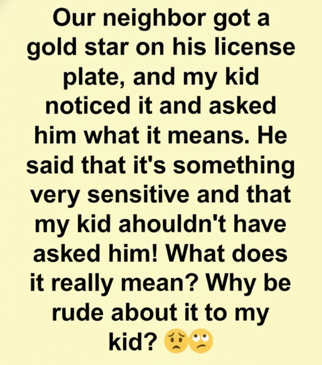 Understanding the Symbolism of Gold Star License Plates