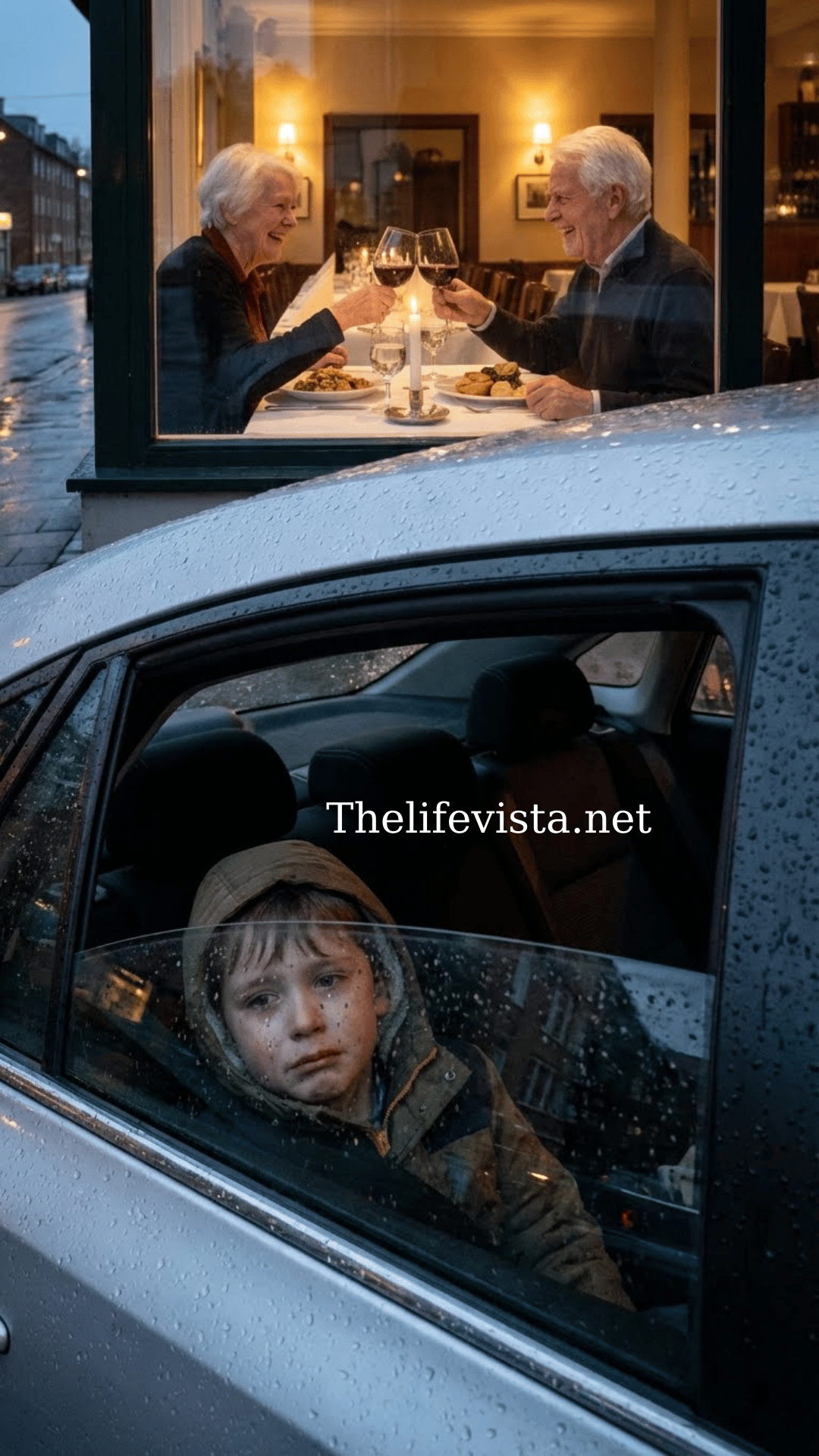 My 8-year-old son came home, hugged me, and whispered, “They ate at a restaurant while I waited in the car for two hours.” I didn’t ask any questions. I simply grabbed my keys, drove to my parents’ house, walked in, and without hesitation, I did this…