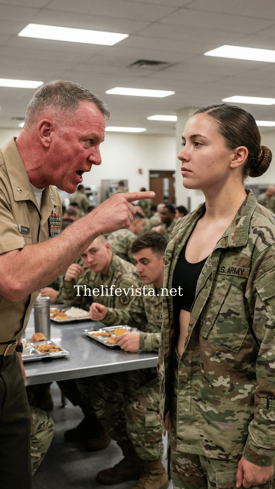 “Remove your uniform,” the Admiral commanded. She smiled calmly and replied, “You’ve just made the biggest mistake of your life.”