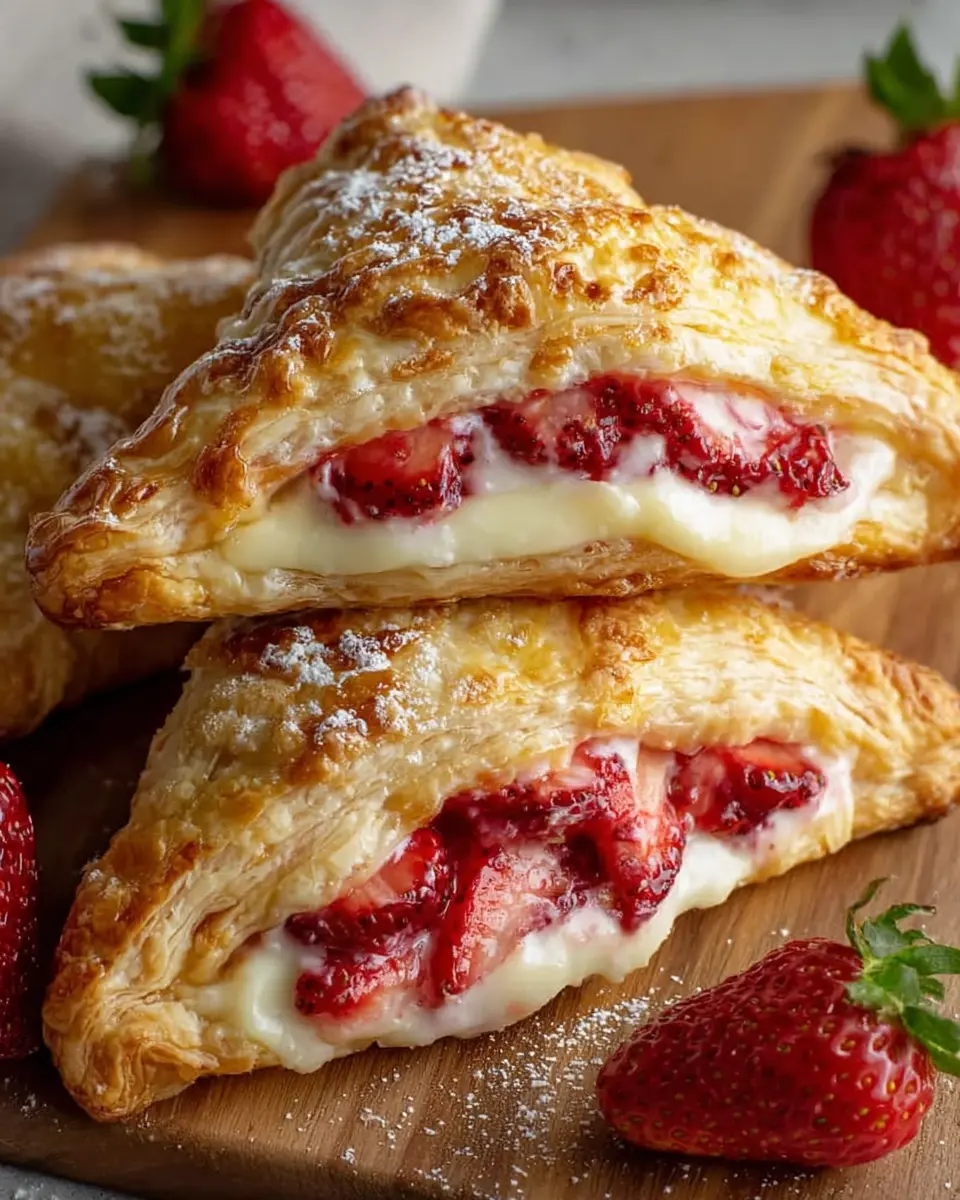 Strawberry Cheesecake Turnovers: An Indulgent Homemade Delight