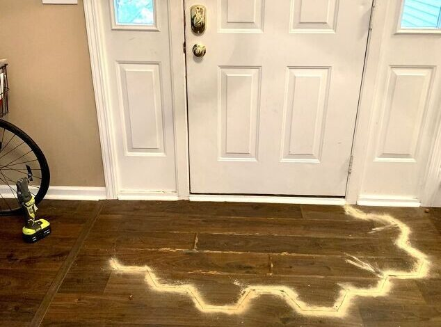 “Rather than a regular doormat, this clever woman cut into her floors to do THIS”