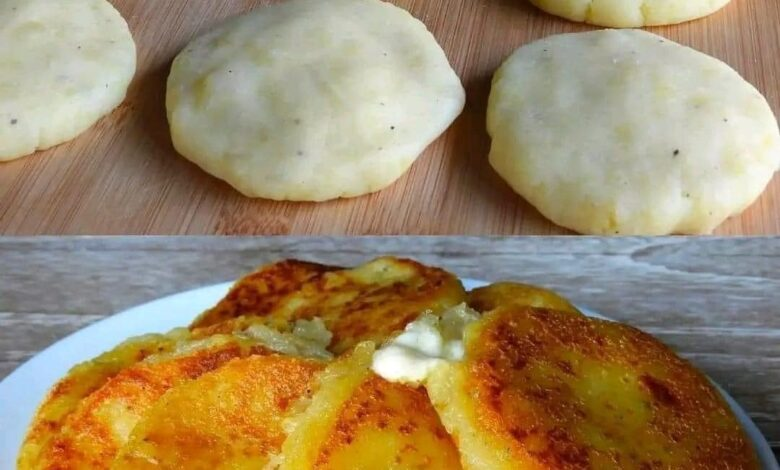 Golden Potato Patties