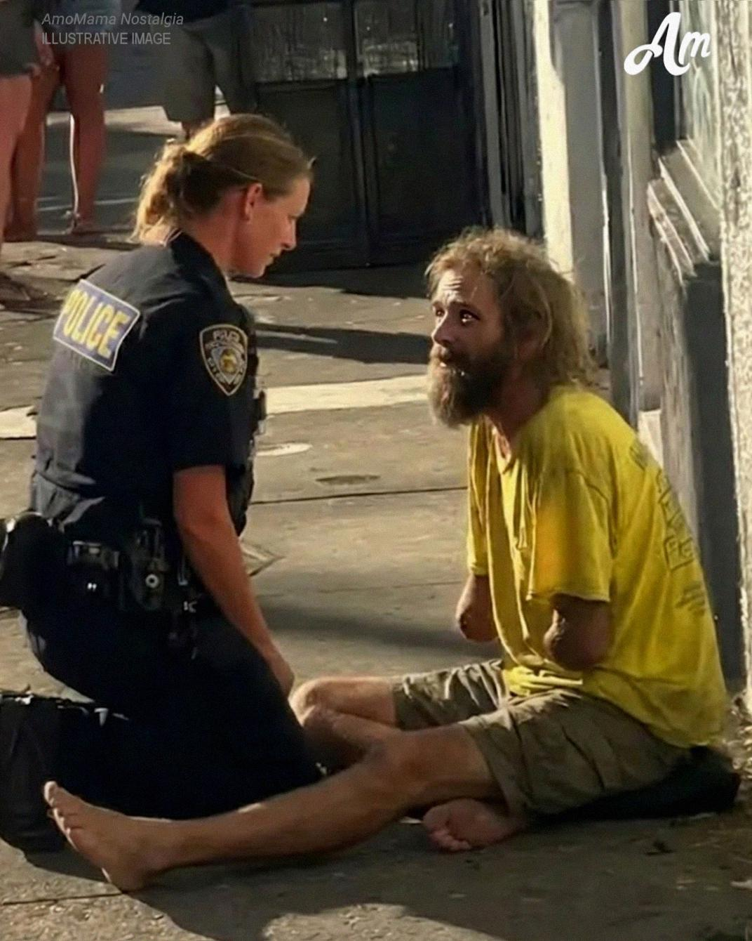 Everyone Refused to Give CPR to a Homeless Man with No Arms – I Stepped In, and the Next Day, a Red Mercedes Was Waiting on My Porch