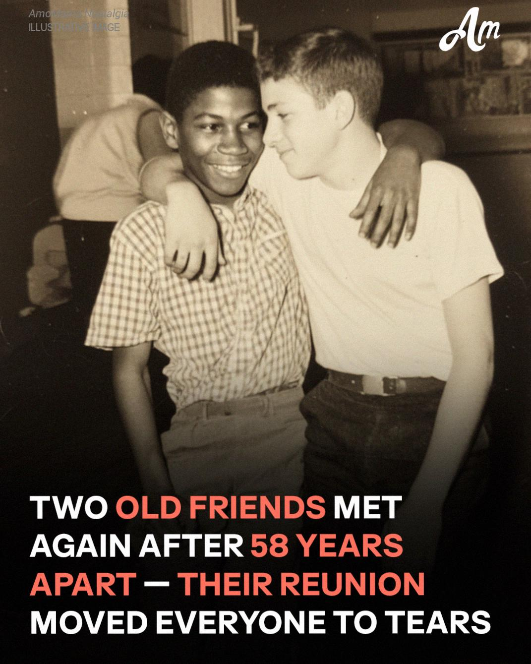 Two Old Friends Met Again After 58 Years Apart – What They Did Next Left Everyone in Tears