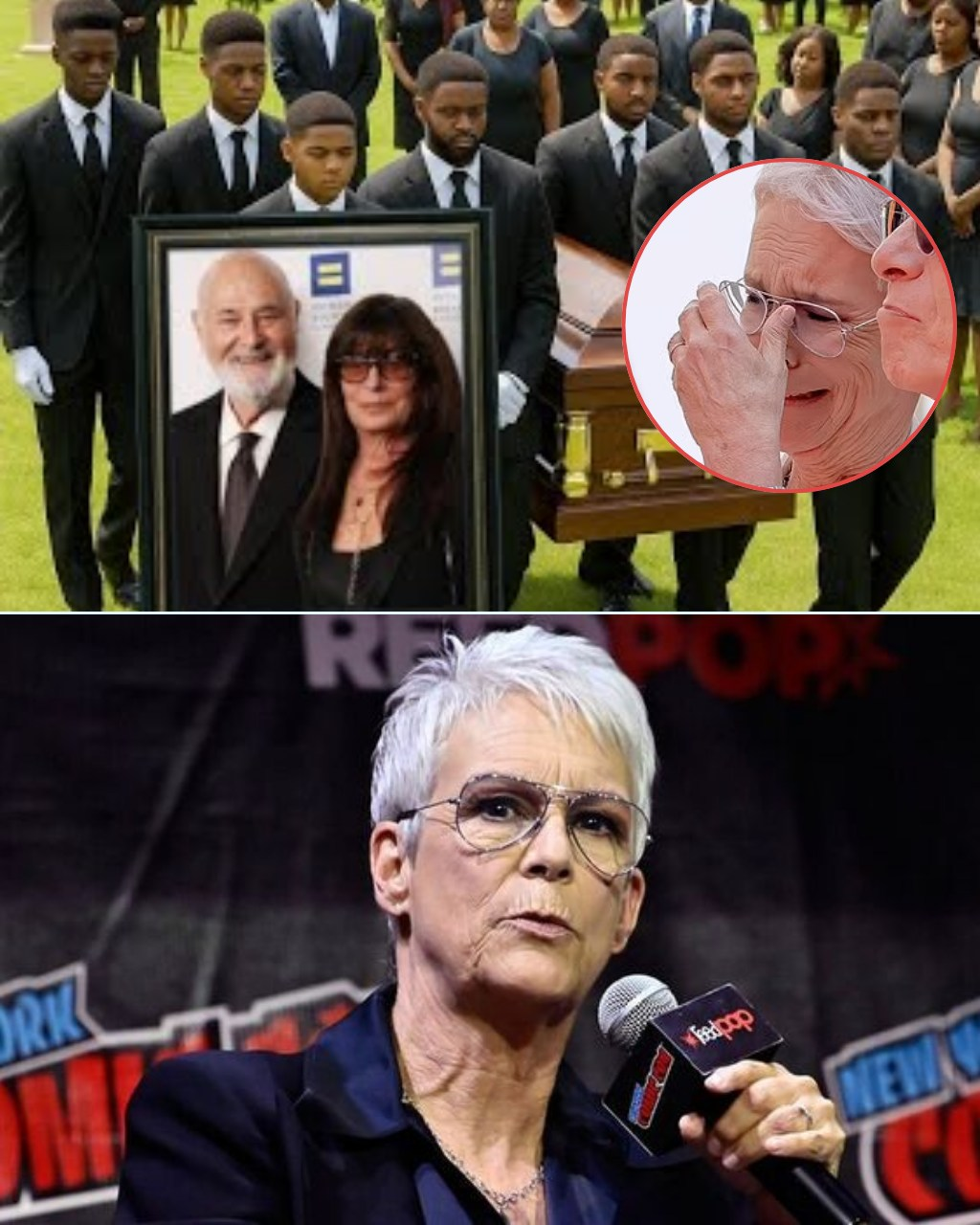 Jamie Lee Curtis has shared a deeply heartbreaking tribute to her “great friends” Rob Reiner and his wife Michele, leaving fans moved by both her grief and her fierce loyalty. In an emotional message, Curtis spoke not just of friendship, but of family — vowing to help take care of their children and stand by them through an unimaginably painful chapter. Her words carried the weight of decades of shared life, laughter and trust, offering a rare glimpse into the private bonds that exist beyond Hollywood’s glare. Many described the tribute as raw, protective and profoundly human, a reminder that when tragedy strikes, true friendship doesn’t step back — it steps in.