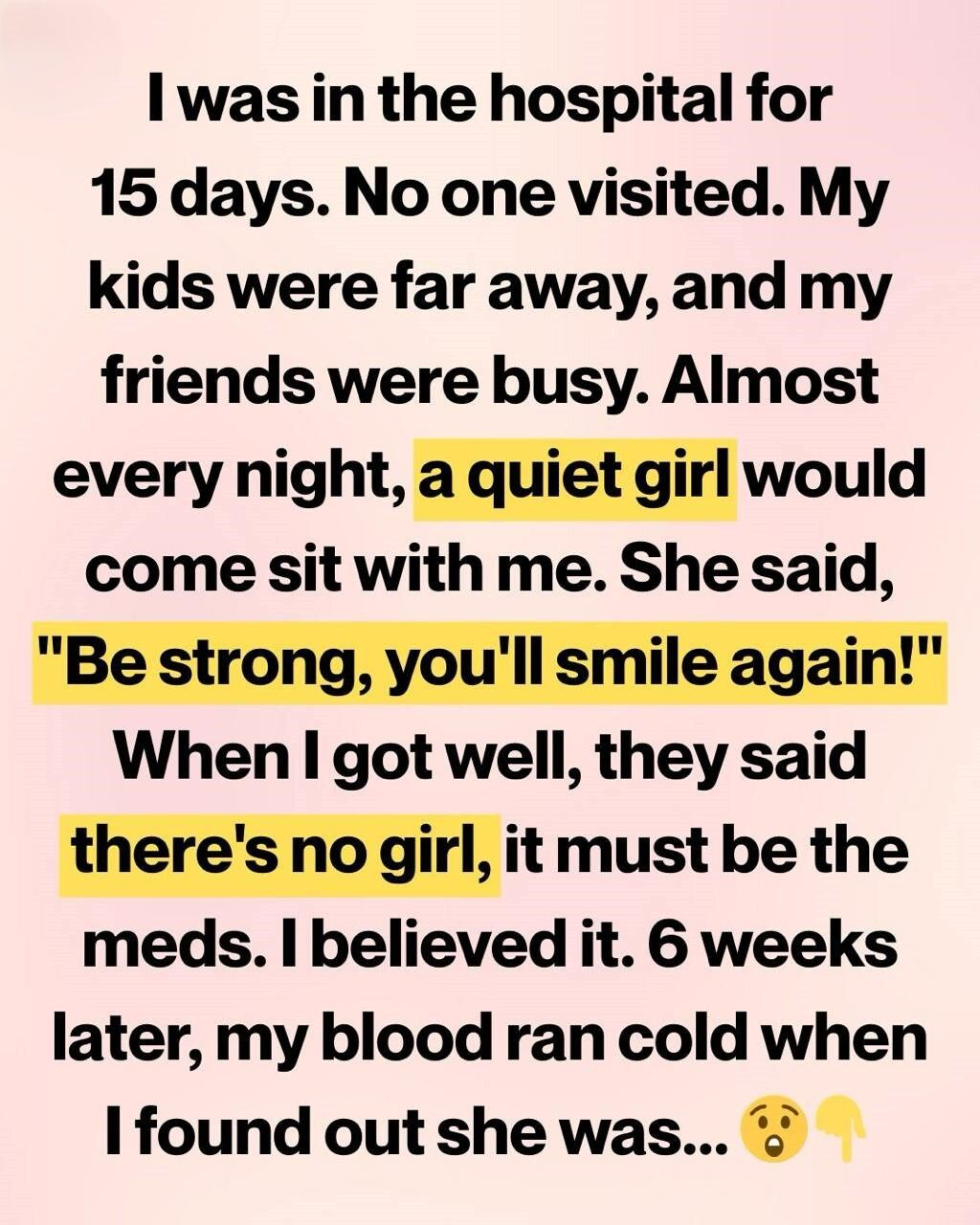 I Thought the Girl Who Sat Beside My Hospital Bed Was Just My Imagination—Until I Opened My Front Door